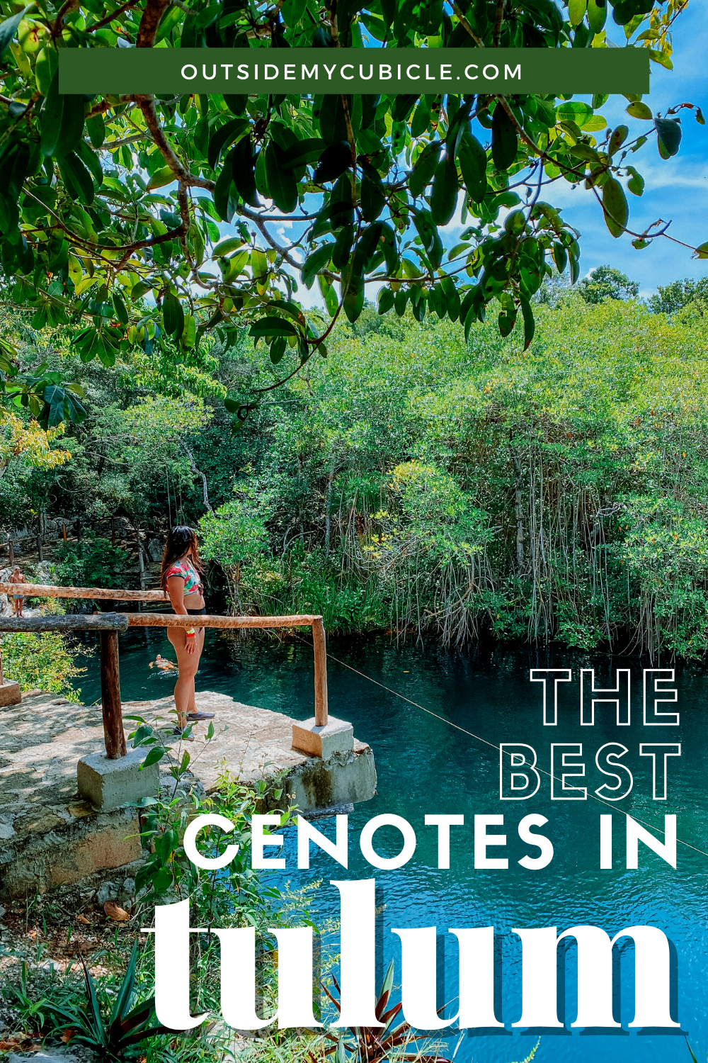Best cenotes in Tulum pin