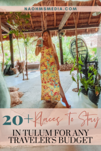 places to stay in tulum pin